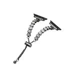 CHENSONG Часы Strap Apple Compatibility Metal, Silver【Single Strap】 - фото 5