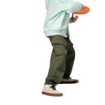 Брюки ss25 для детей 3-7 лет GAP, army зеленый - фото 3