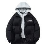 Стеганая куртка унисекс LEVEL, Черный (без шляпы) - фото 16