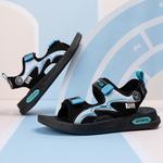 Детские сандалии SHIBU, черный/синий - фото 4