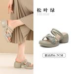 Шлепанцы женские Dusto, бежевый - фото 7