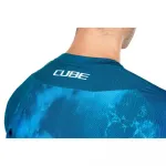 Джерси эндуро с коротким рукавом Cube Actionteam, синий - фото 6