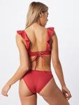 Треугольное бикини Jette, красный - фото 3