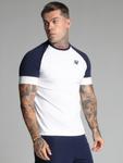 Футболка SikSilk Tech, White - фото 2