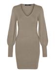 Вязаное платье VERO MODA VMHollykaris, Brown - фото