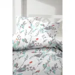 Постельное белье Primera «Перезвон Ветра», белый/серый - фото 2