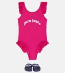 Купальник с логотипом Palm Angels, розовый - фото 2