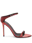Босоножки Beverlee 105 на шпильке Giuseppe Zanotti, красный - фото