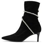 Ботильоны женские черный 73Hours - фото