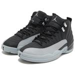 Кроссовки Jordan 12 Retro Barons, черный/серый - фото 2