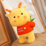 Tranquility and elegance Милые игривые желтые плюшевые драконы Pudding - фото 6