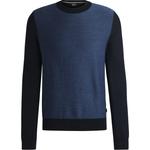 HUGO BOSS Свитер мужской синий черный - фото 3