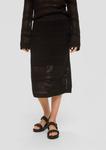Юбка миди s.Oliver Skirt, черный - фото 2