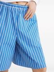 Patou полосатые шорты с широкими штанинами, синий - фото 4