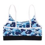 Спортивный бюстгальтер BAPE ABC Camo, синий - фото 2
