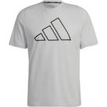 Рубашка ti 3bar tee Adidas, цвет lgsogr - фото