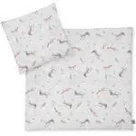 Детское постельное белье Julius Zöllner «Woodlife», серый - фото