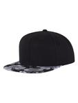 Бейсболка Flexfit Snapback, цвет blk/gry - фото 3