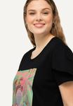 Футболка с принтом GRAPHIC SHORT SLEEVE Ulla Popken, черный - фото 4