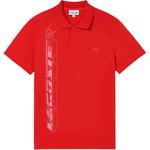 Мужская поло LACOSTE, зеленый - фото 5