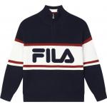 Футболка унисекс темный тихий синий FILA - фото