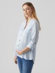 Блузка Vero Moda Maternity VMMBumpy, светло-синий - фото 2
