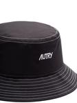 Панама с вышитым логотипом Autry, черный - фото 3