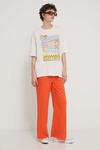 Хлопковые брюки Billabong, оранжевый - фото 2
