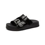 Женские сандалии Slide DAPHNE, серебро - фото 3