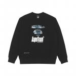 Свитшот мужской Aape, черный BKX - фото
