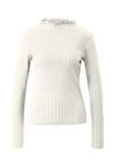 Топ QS Long sleeved top, Creme/Off-White - фото 5