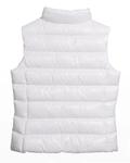 Стеганый жилет Ghany для девочек, размер 8–14 Moncler, белый - фото 2