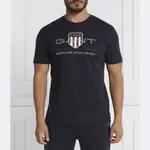 Футболка стандартного кроя Gant, синий - фото