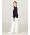 Блуза Slim fit Tommy Hilfiger, синий - фото 3