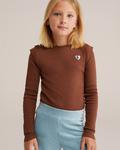 Лонгслив WE Fashion, Brown - фото 6