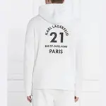 Толстовка обычного кроя Karl Lagerfeld, белый - фото 2