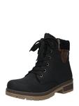 Ботильоны на шнуровке Rieker, черный - фото