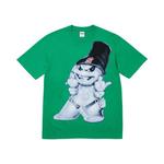 Футболка Supreme Snowman Tee, Green - фото