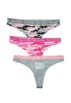 Трусы Juicy Couture 3 PACK, Multi/Multi-Coloured - фото