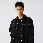 Джинсовая куртка унисекс Xinyinsu, желтый - фото 9