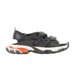 Кроссовки Balenciaga Track Sandal 'Clearsole - Black Red', черный - фото