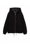 Куртка PULL&BEAR HOODED, Black - фото 6