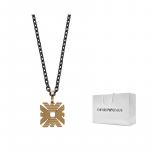 Мужское ожерелье Emporio Armani, bronze - фото