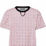 Футболка с принтом Lv Scarf LOUIS VUITTON, мультиколор - фото 4