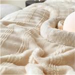 Generic Комплект постельного белья однотонный утолщенный - фото 3