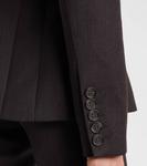 Двубортный блейзер Alex Perry, Espresso - фото 6