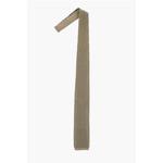 Вязаный шелковый галстук Corneliani, бежевый - фото