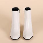 Женские ботильоны Amazon Essentials с аккуратным каблуком, Elfenbein - фото 4