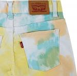 Джинсовые шорты Levi's для девочек, Sunny Tie Dye - фото 5