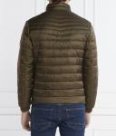 Куртка мужская Boss Orange стеганая с высоким воротником, зеленый - фото 4